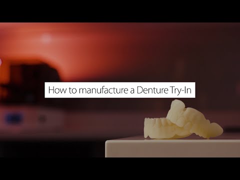 How to design & manufacture a denture try-in with Asiga.