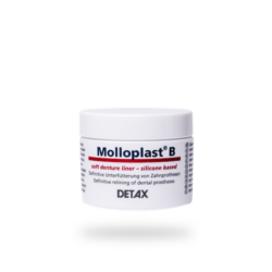 Molloplast B - permanent zacht reliningmateriaal