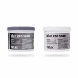 Blue eco scan van Detax