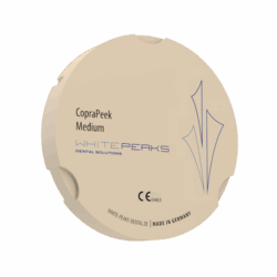 Coprapeek - Lichtgewicht, metaalvrij kunstof voor biocompatibele restauraties 95 mm Ø