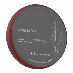 CopraSintec Evo K - CoCr freesschijf voor middelzacht nat- of droogfrezen (98Ø mm with step)