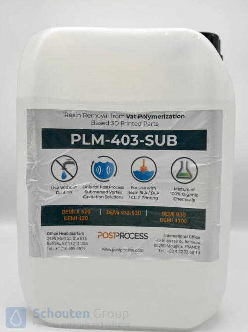 PLM-403-SUB + AUX-400-RINSE set - IPA free resin cleaner